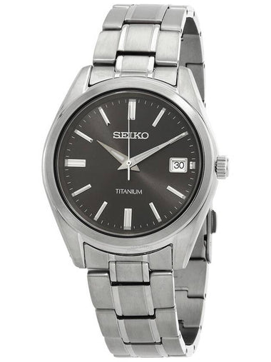 Seiko Essentials Quartz Black Dial Men's Watch SUR375P1 - SEIKO - BALAAN 1