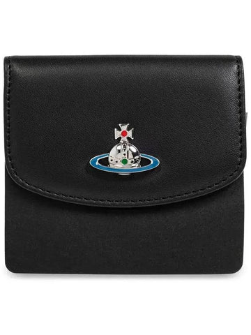 Vivienne Westwood Orb Plaque Bifold Wallet 5115002JWL001L N403 - VIVIENNE WESTWOOD - BALAAN 1