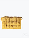 Padded Cassette Cross Bag Gold - BOTTEGA VENETA - BALAAN 2