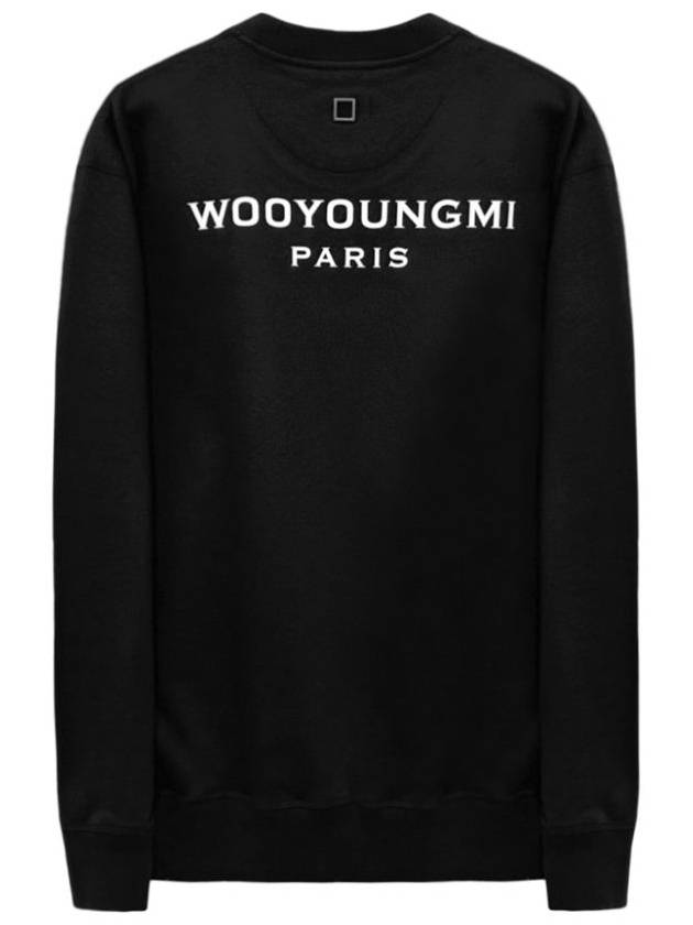 Back Logo Sweatshirt Black - WOOYOUNGMI - BALAAN 4