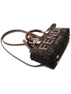 By The Way Monogram Mini Tote Bag Brown - FENDI - BALAAN 6