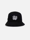 AU Australia PAIR OF DICE Bucket Hat ST7M0115 Black ONE SIZE - STUSSY - BALAAN 1