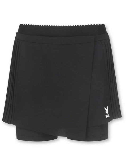 Women s PLAYBOY Pleated Culottes Skirt - WAAC - BALAAN 1