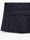 New Frankby Quilted Jacket Navy - BURBERRY - BALAAN 5