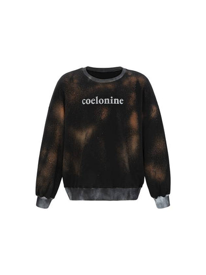 Tie Dye Painting Sweatshirt Black - COELONINE - BALAAN 2