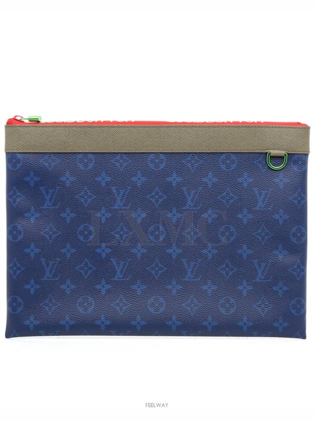 Pochette Apollo Clutch Kim Jones Split Outdoor M63047 - LOUIS VUITTON - BALAAN 1