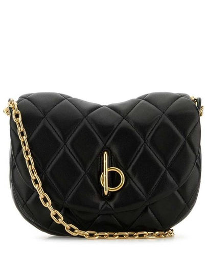 Rocking Horse Quilted Cross Bag Gold Black - BURBERRY - BALAAN 2