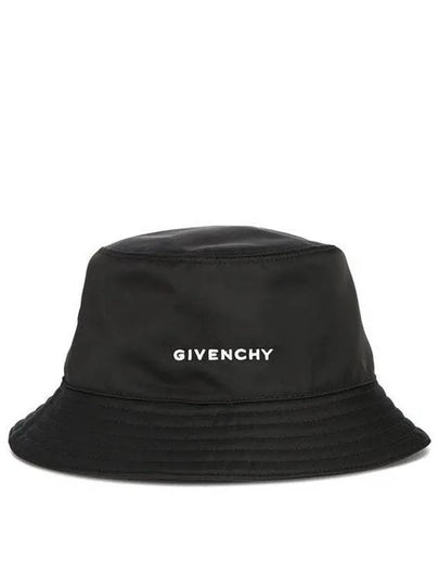 Logo Bucket Hat Black - GIVENCHY - BALAAN 2