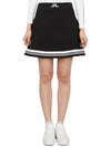 Women's Frida Striped Knit Skirt Black - J.LINDEBERG - BALAAN 4