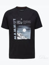 Mountain Day And Night Short Sleeve T-Shirt Black - MAMMUT - BALAAN 2