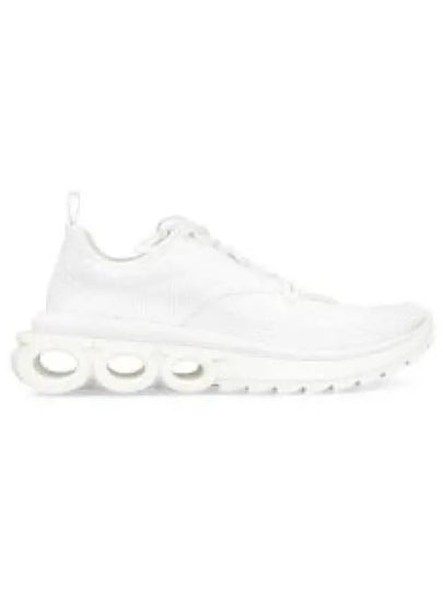 Nima Running Low-Top Sneakers Optic White - SALVATORE FERRAGAMO - BALAAN 2