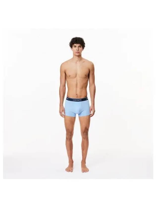 Men s Casual Trunks 3 Pack Blue - LACOSTE - BALAAN 1