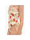 Flower string backless swimsuit A4081 5792 263 - GANNI - BALAAN 3