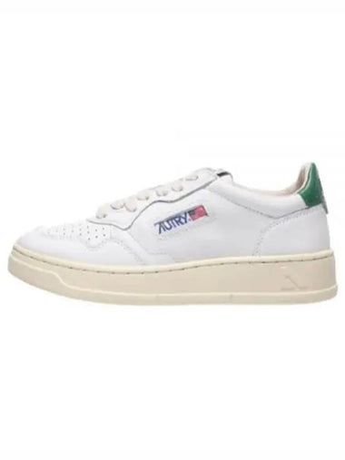 Men's Medalist Leather Low Top Sneakers White - AUTRY - BALAAN 1