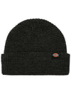 Logo Waffle Beanie Black - DICKIES - BALAAN 2