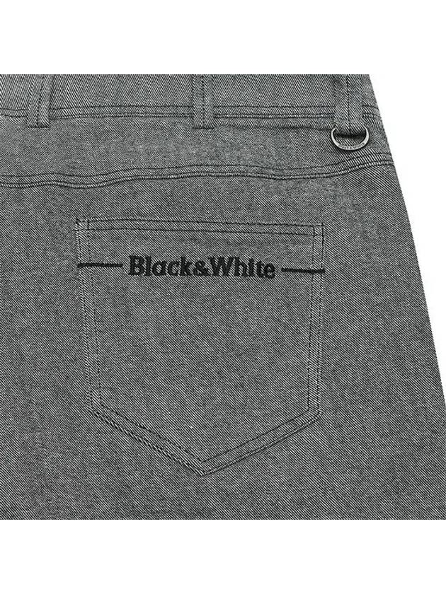 Garment Washing Pants 5024GZWNBLACK - BLACK&WHITE - BALAAN 4