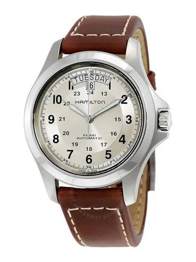 Khaki Field King 40mm Watch Brown - HAMILTON - BALAAN 1