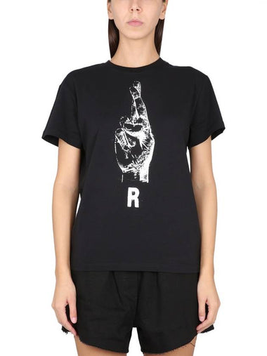 CREWNECK T-SHIRT - RAF SIMONS - BALAAN 1