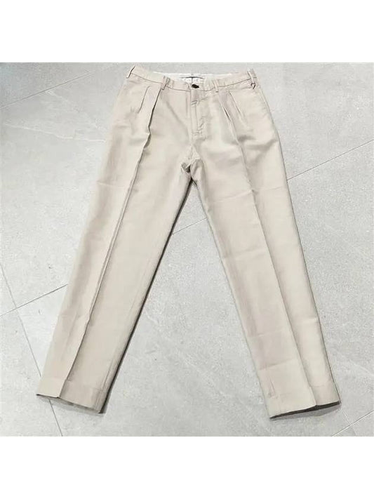 Aspesi Carrot Fit Linen Blend Slim Pants - INCOTEX - BALAAN 2