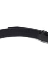 Women's Crocodile Embossed BB Buckle Thin Belt Black - BALENCIAGA - BALAAN 6