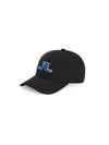 Angus Embroidered Logo Ball Cap Black - J.LINDEBERG - BALAAN 2