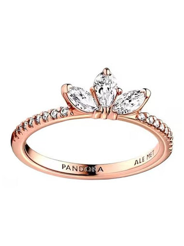 Sparkling Herbarium Cluster Ring Rose Gold - PANDORA - BALAAN 1