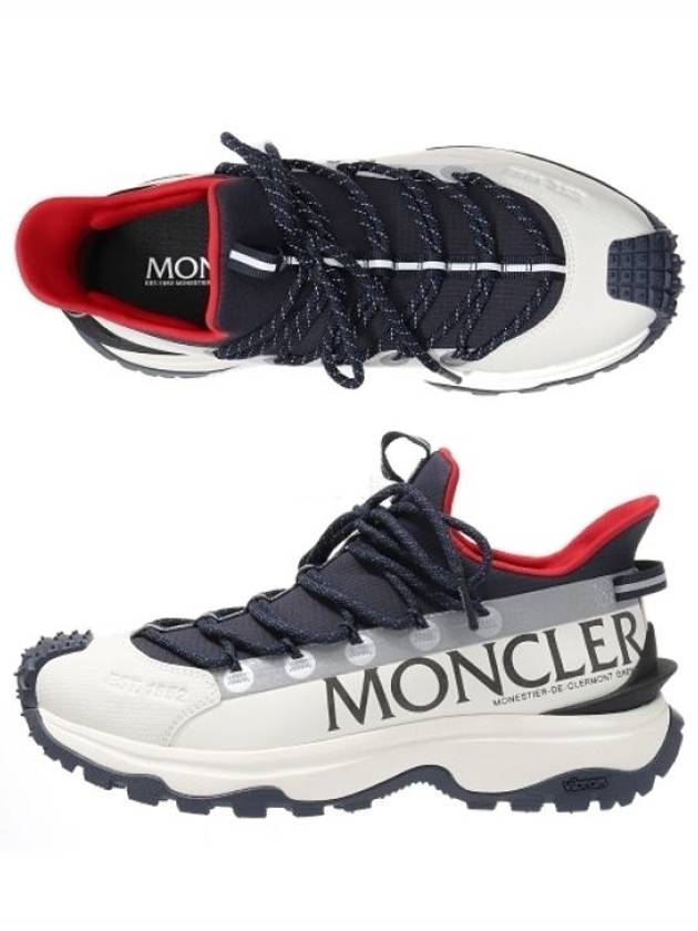 Trail Grip Lite 2 Low Top Sneakers Black White - MONCLER - BALAAN 2