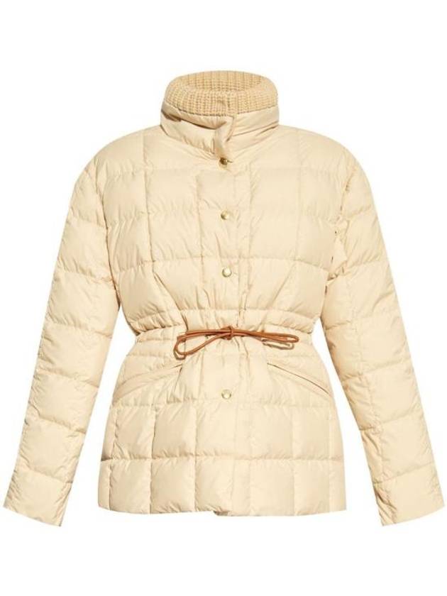 Women's Antigone Short Down Padding Beige - MONCLER - BALAAN 2