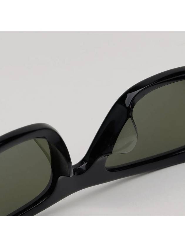 Sunglasses KZ40154U 01N black horn rim square - KENZO - BALAAN 6