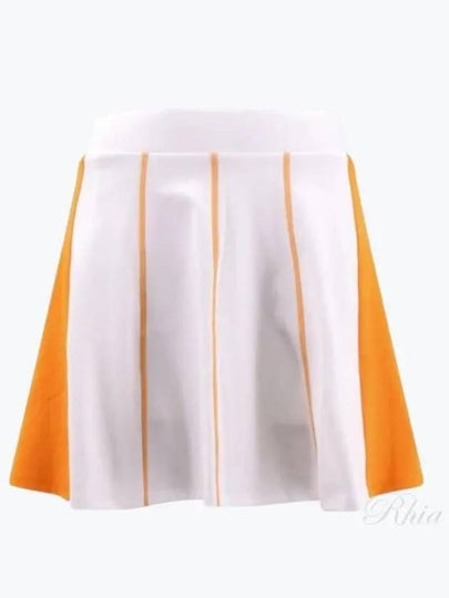 Women's Jolie Striped Golf Skirt White - J.LINDEBERG - BALAAN 2