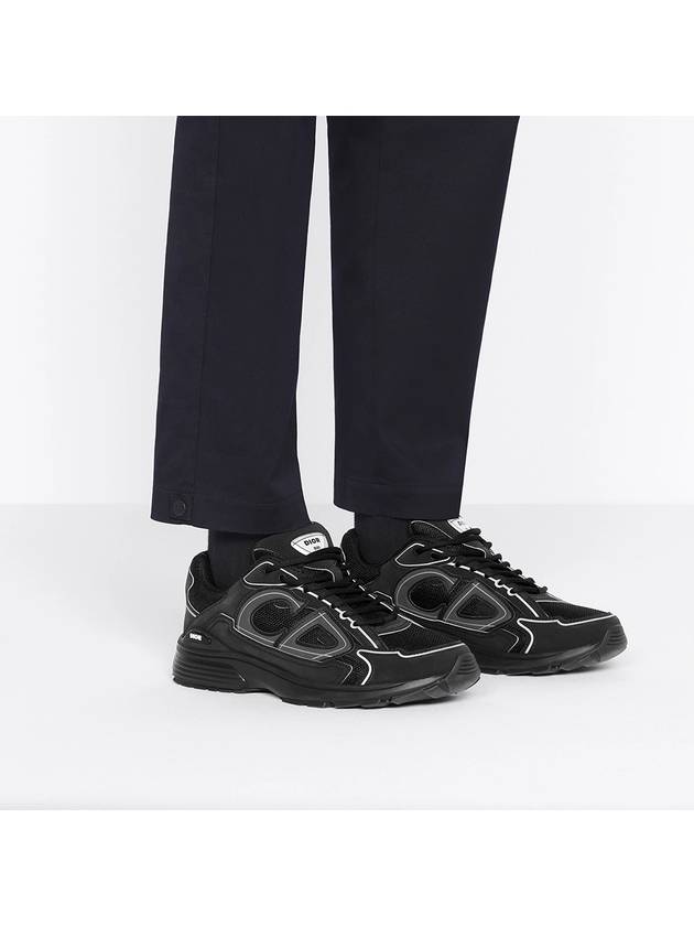 B30 Low-Top Sneakers Black - DIOR - BALAAN 7