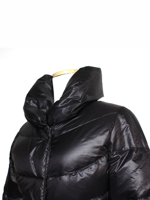 Black goose down padded coat 44 - BLUMARINE - BALAAN 4