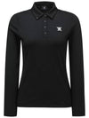 Official WOMEN SIGNATURE LOGO LONG T SHIRT BK - ANEWGOLF - BALAAN 1