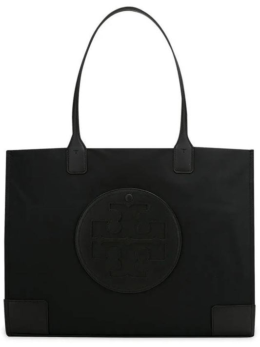 Ella Large Nylon Tote Bag Black - TORY BURCH - BALAAN 2