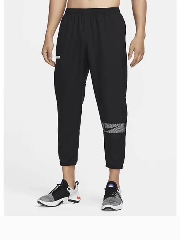 Challenger Flash Dry Fit Woven Running Track Pants Black - NIKE - BALAAN 2