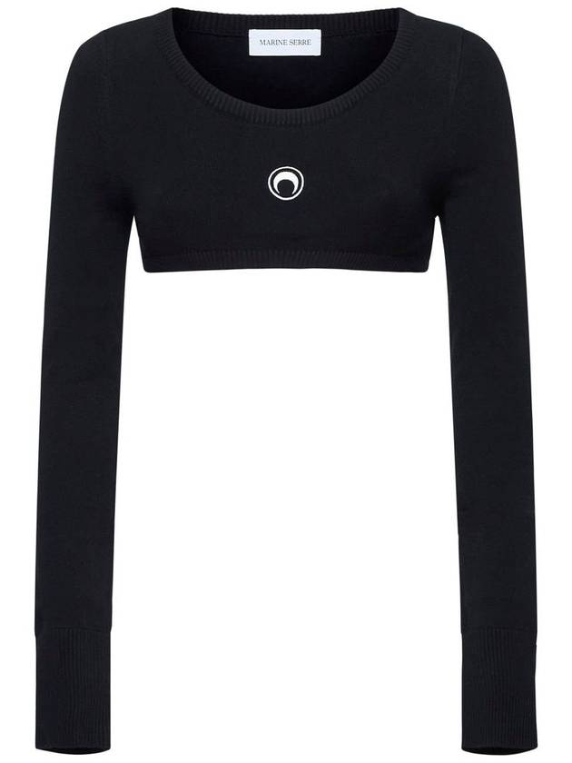 Marine Serre Ultra Cropped Sweater - MARINE SERRE - BALAAN 1