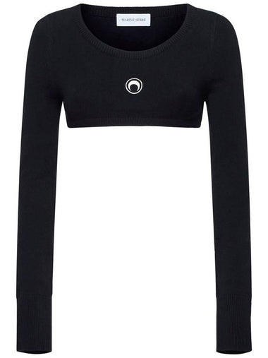 Marine Serre Ultra Cropped Sweater - MARINE SERRE - BALAAN 1