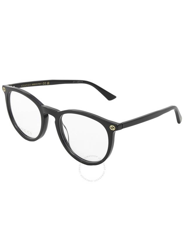 Eyewear GG Mini Logo Glasses Black - GUCCI - BALAAN 4