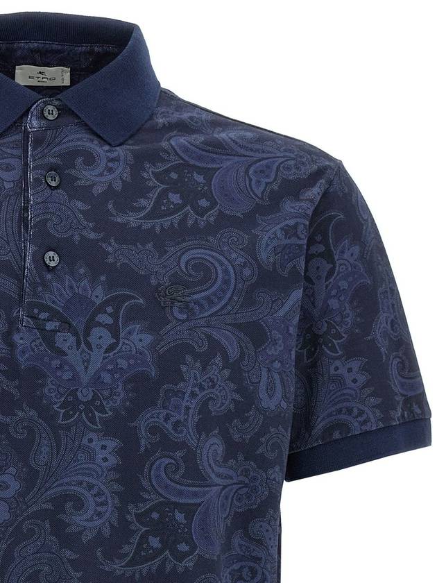 Etro Polo Paisley Flowers - ETRO - BALAAN 3