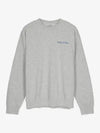 Racquet Club Logo Cotton Sweatshirt Grey - SPORTY & RICH - BALAAN 2