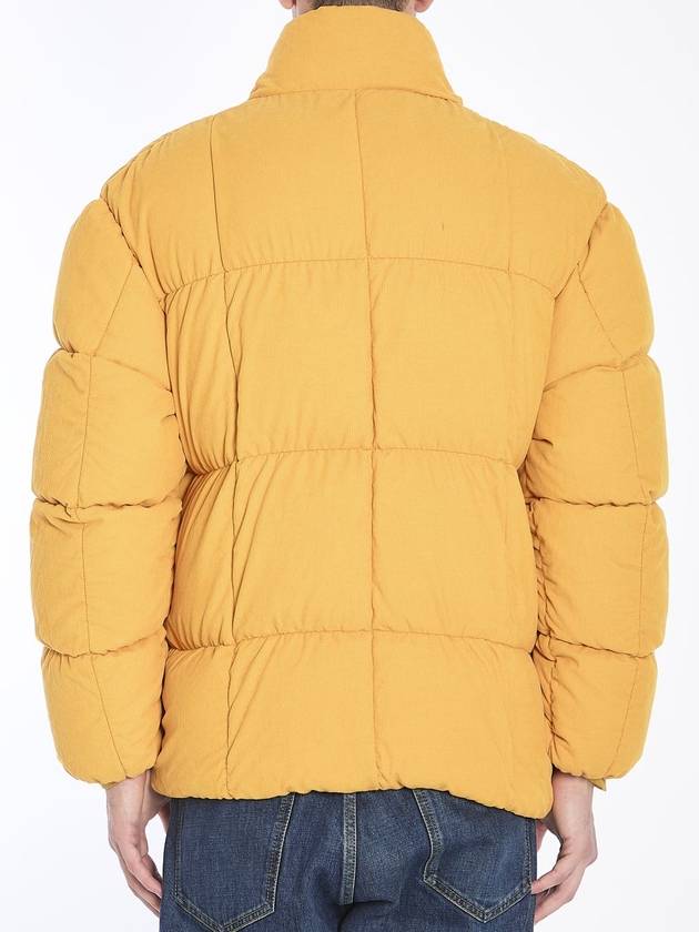 Monogram corduroy puffer jacket - PALM ANGELS - BALAAN 4