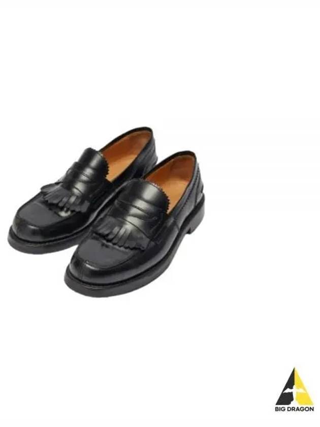 Fringe Leather Loafers Black - OUR LEGACY - BALAAN 2