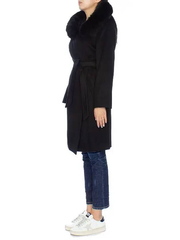 MANGO mango fur coat black 2360161139 - MAX MARA - BALAAN 3