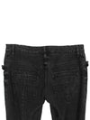 Women s Black Biker Jeans 5401892B - BALMAIN - BALAAN 5