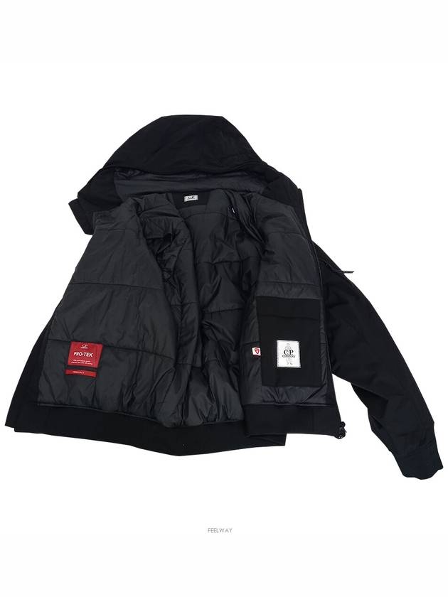 Lens Protech Hooded Jacket Black - CP COMPANY - BALAAN 5