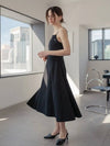 Slip button point dress_black - HARDCORE HAPPINESS - BALAAN 1