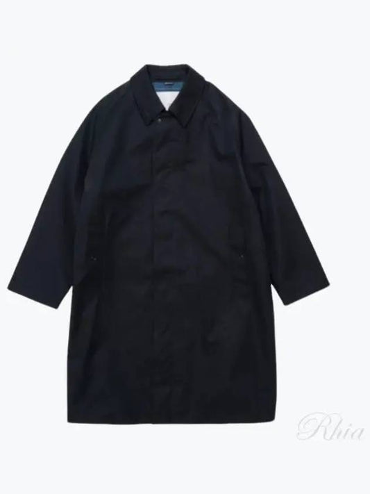 Gore Tex Balmacan Coat Black SUBF263 K - NANAMICA - BALAAN 1