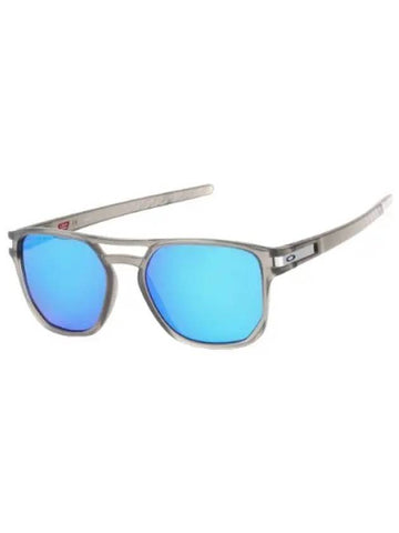 Latch Beta Matte Gray Ink Prism Sapphire Polarized Glasses Sports Sunglasses - OAKLEY - BALAAN 1