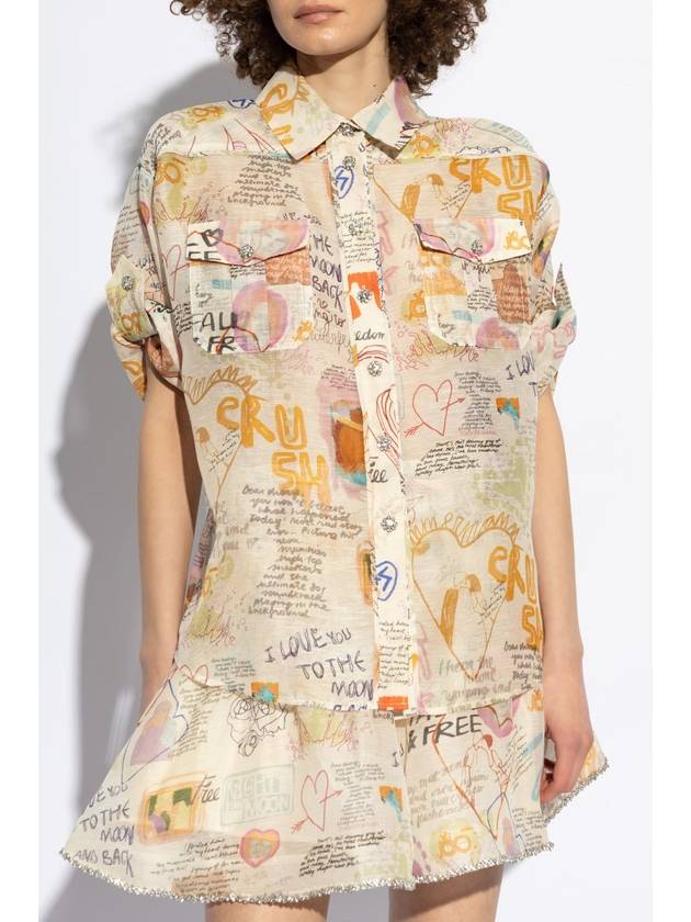 Zimmermann Loose-fit Shirt With Print, Women's, Multicolour - ZIMMERMANN - BALAAN 3