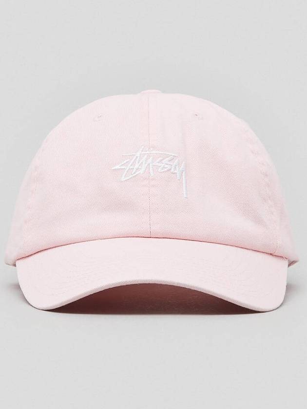 Stock Low Pro Ball Cap Cloud Pink - STUSSY - BALAAN 2